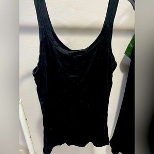 Black tank top